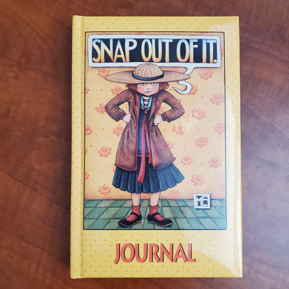 Mary Engelbreit "Snap Out Of It" Hardcover Journal